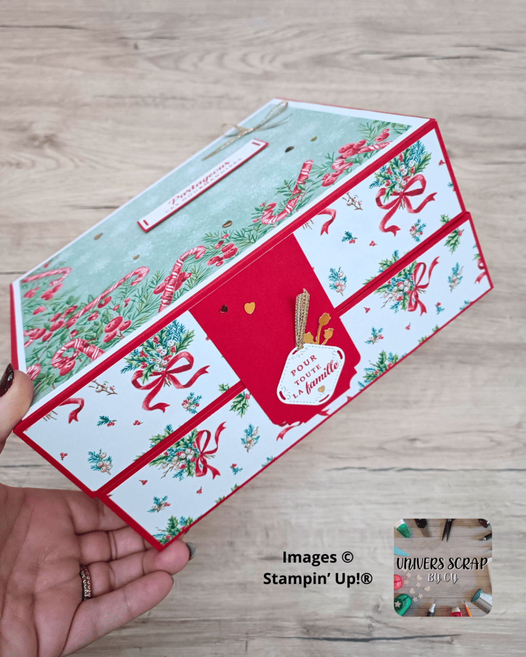 Boîte Gourmande en Calicot&nbsp;Coquelicot