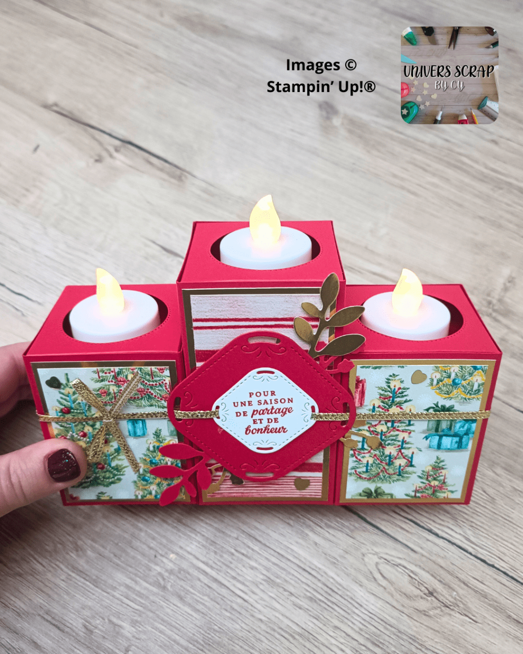 Un triple bougeoir pour des fêtes lumineuses&nbsp;!