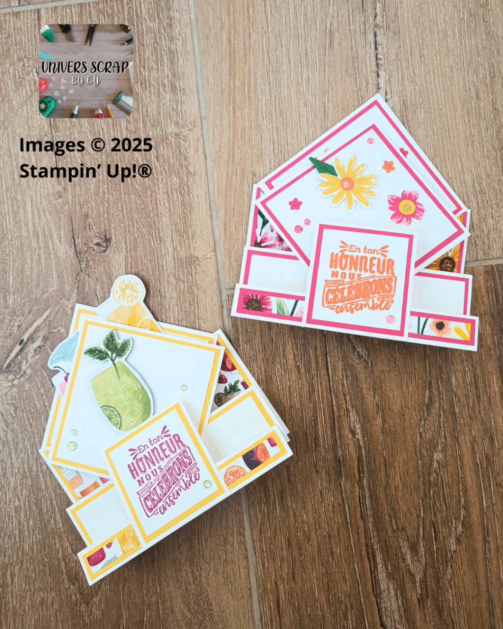 Carte Double Losange en&nbsp;Live