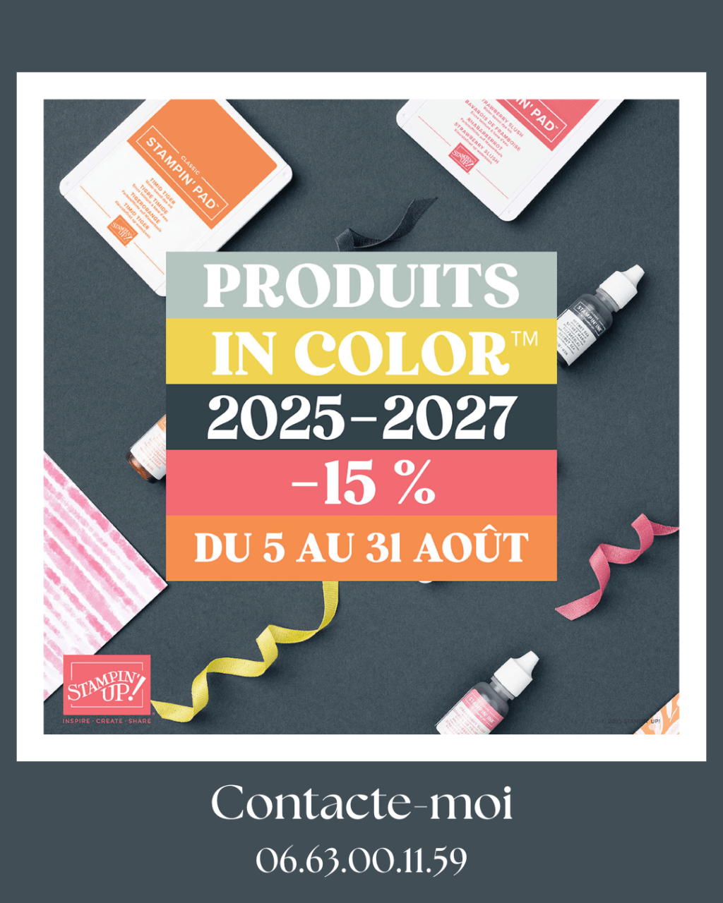 Planning Créatif Août + Promo In&nbsp;Color