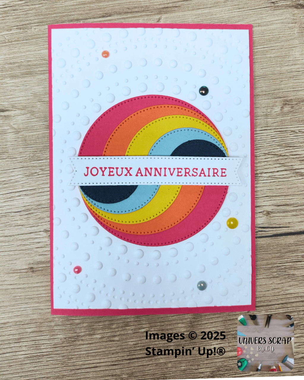 Carte Cercles In Color&nbsp;2025/2027