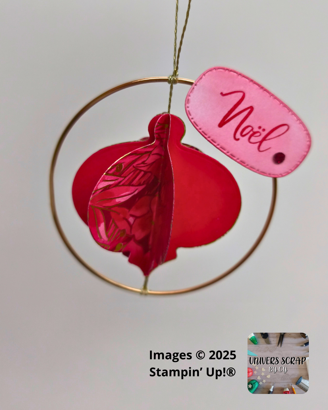 Classeur De Gaufrage 3D "Boule De Noël" - Format 15 X 15 Cm - Pour Scrapbooking, Cartes, DIY - Compatible Machines De Découpe