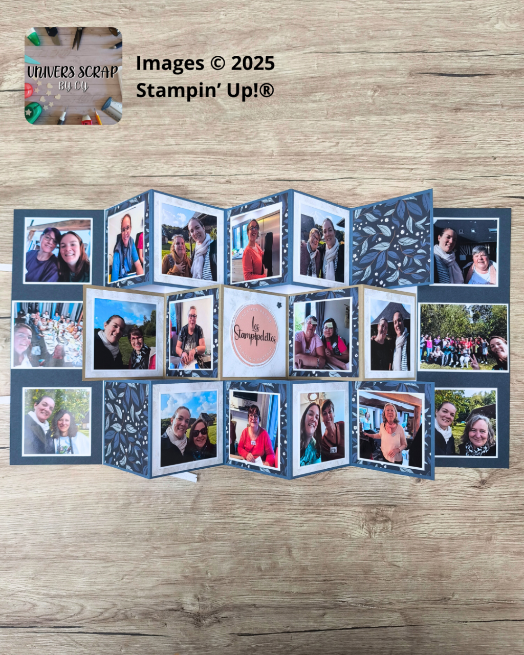 Mini-album en relief