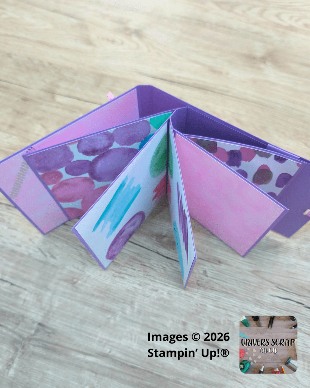 Expérience créative #1 : Mini album&nbsp;Cascade