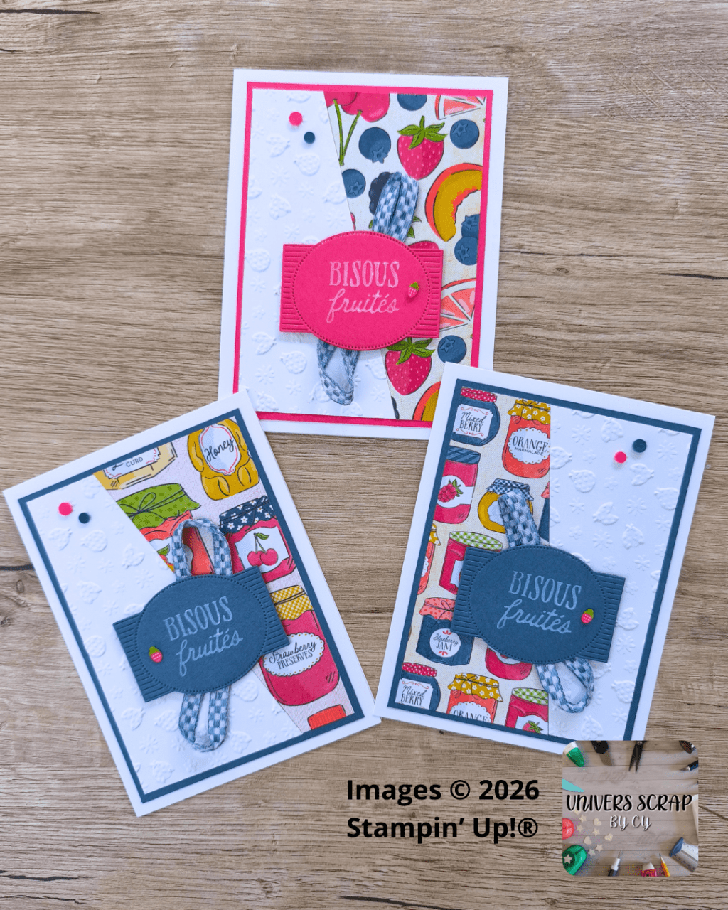 Carte Douceur SucrĂ©e â technique embossage Ă froid rapide