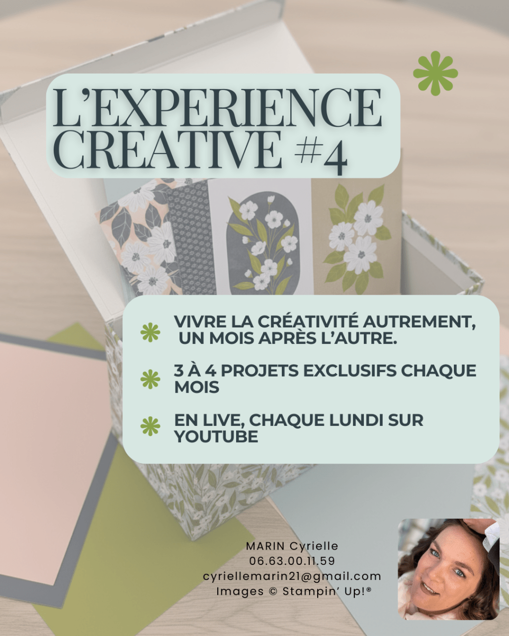 L&rsquo;expérience créative #4 : Fleurs&nbsp;adorables