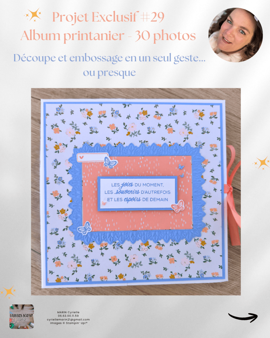 Album carré printanier