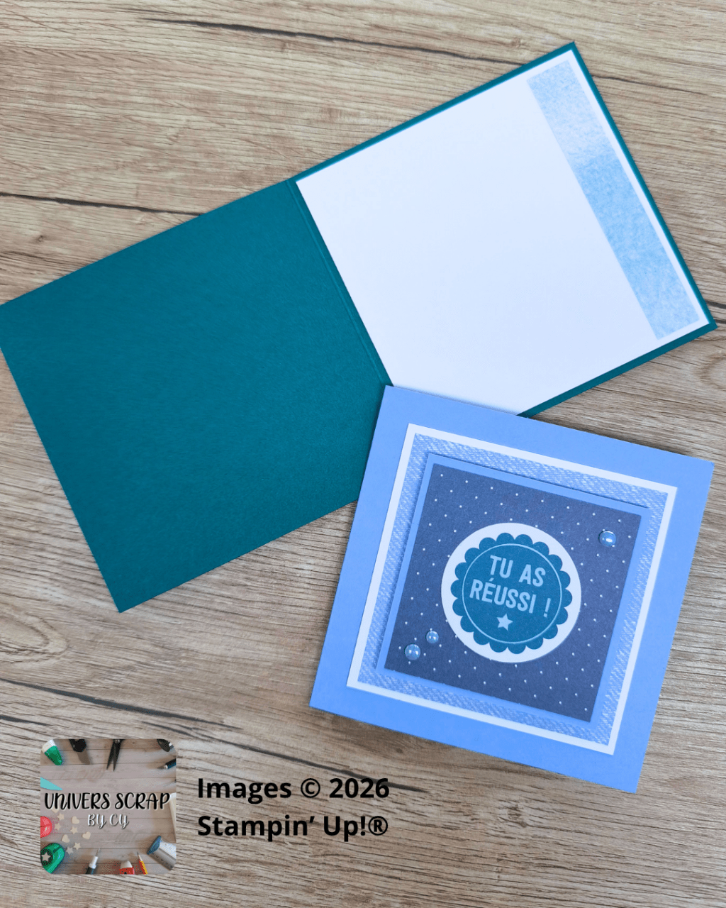 Carte carrée -Papiers en tout&nbsp;genre