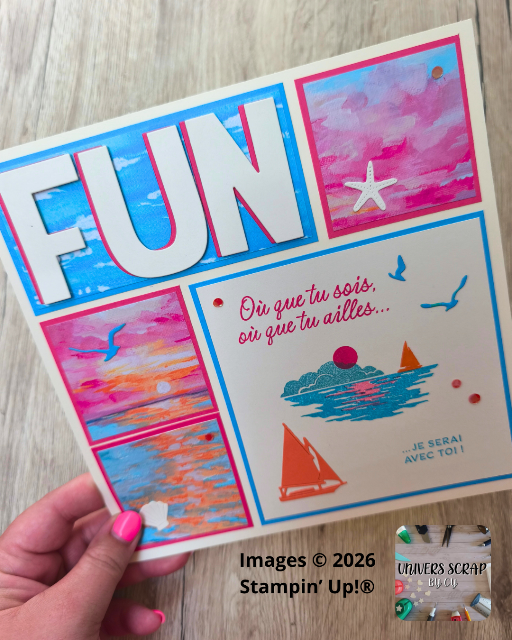 Cadre « Fun » : inspiration bord de mer – EC#6